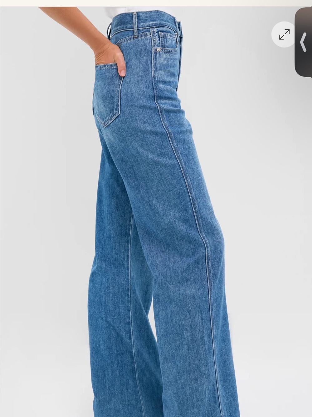NWT Veronica Beard French Kiss Taylor High Rise Wide Leg - Picture 3 of 9